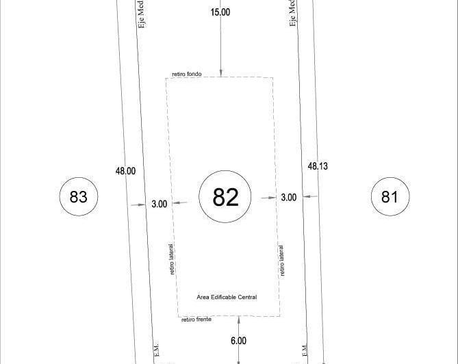 Terreno · 864m²