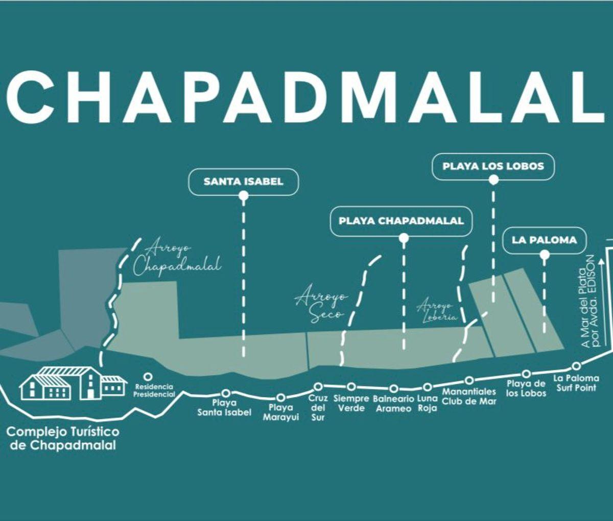 Lote N° 1.270 de 1250 m² en Chapadmalal, a pocos metros del mar