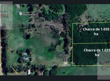 Campo · 10350m² · Fracción de 1 Ha en Ruta 3 Km 72,300 a Minutos del Centro de Cañuelas.