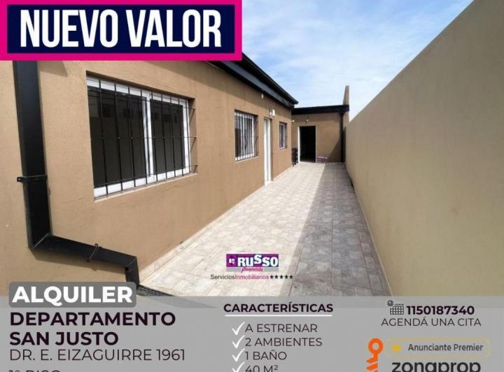 Departamento · 40m² · 2 Ambientes