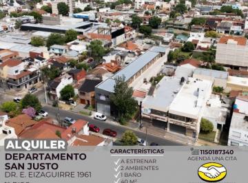 RUS-RUS-10869_2 · Alquiler Departamento 2 Ambientes San Justo