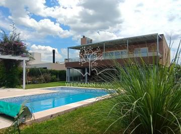 Casa · 277m² · 7 Ambientes · 6 Cocheras · Casa de 3 Dorm. en Venta, Altos de La Ribera, Santa Fe