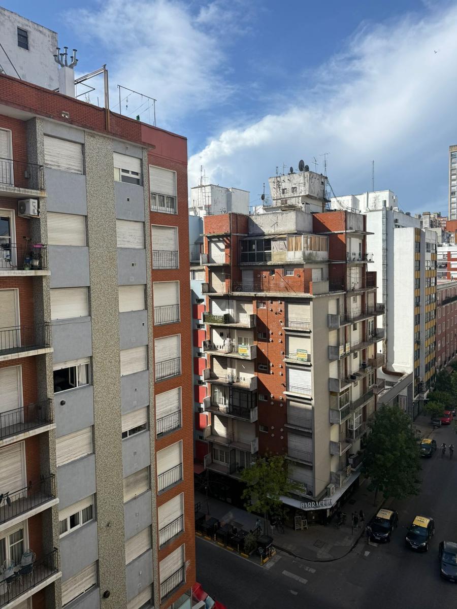 Departamento 1 amb, 25m² en el Centro con balcón