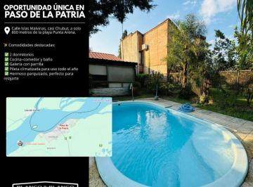 Casa · 80m² · 3 Ambientes · 2 Cocheras · Paso de La Patria. Casa de 2 Dorm.