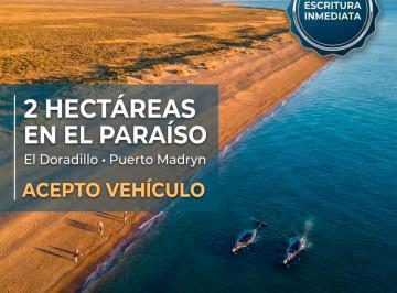 Terreno , Puerto Madryn · Oportunidad Puerto Madryn El Doradillo 2 Ha con Servicios Completos y Escritura