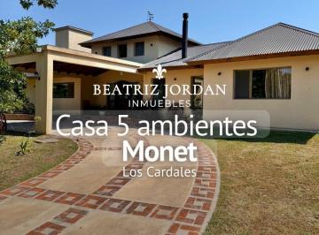 Casa · 235m² · 5 Ambientes · 1 Cochera · Venta Casa 5 Ambientes, Monet, Los Cardales