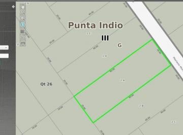 Terreno · 1200m² · Terreno - Punta Indio