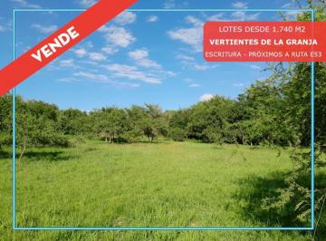 Terreno · 1740m² · Venta de Lotes en Vertientes de La Granja - con Escritura