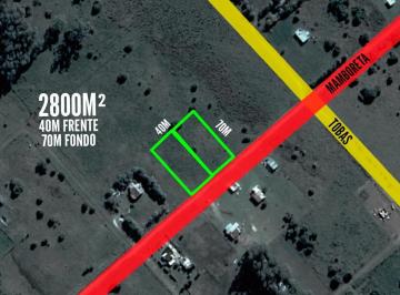 Terreno · 2800m² · Terreno en Venta - 2800 m² - Punta Indio