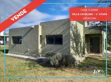 Casa · 129m² · 4 Ambientes · 1 Cochera · Venta Casa 3 Dorm. - Villa Catalina - Primera Etapa - Escritura