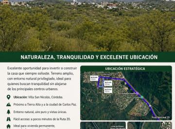 Terreno , Malagueño · Terreno Em Loteamento Campos de San Nicolas