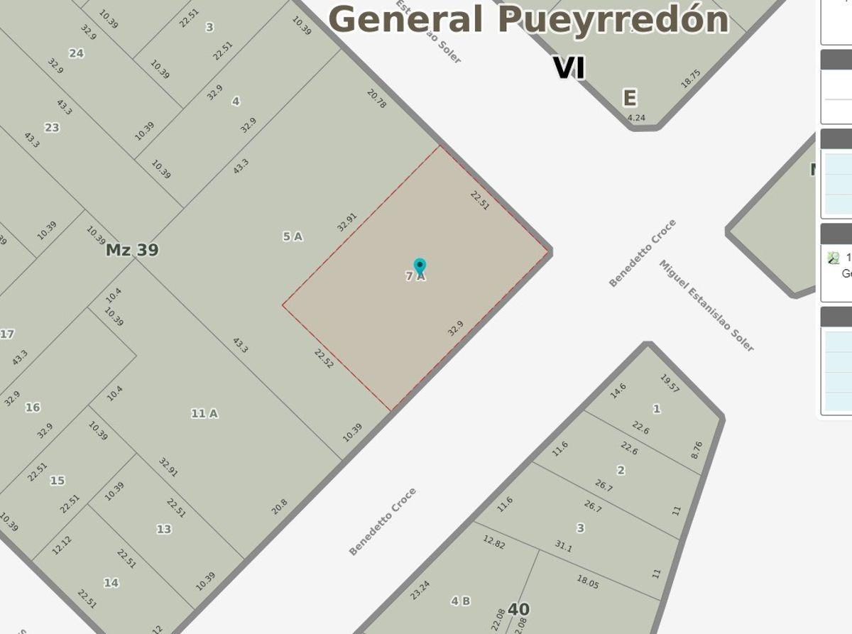 Lote importante en Mogotes: 2. 500 m² vendibles frente al mar