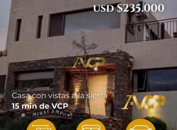 Casa · 280m² · 7 Ambientes · 4 Cocheras · Casa en Venta a 5 Km de Villa Carlos Paz