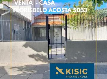 Casa · 140m² · 3 Ambientes · 1 Cochera · Casa Reciclada en Venta - F. Acosta Al 5000