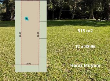 Terreno , Ituzaingó · Lote en Venta, Haras Miryam, Villa Udaondo, 515.5 m²