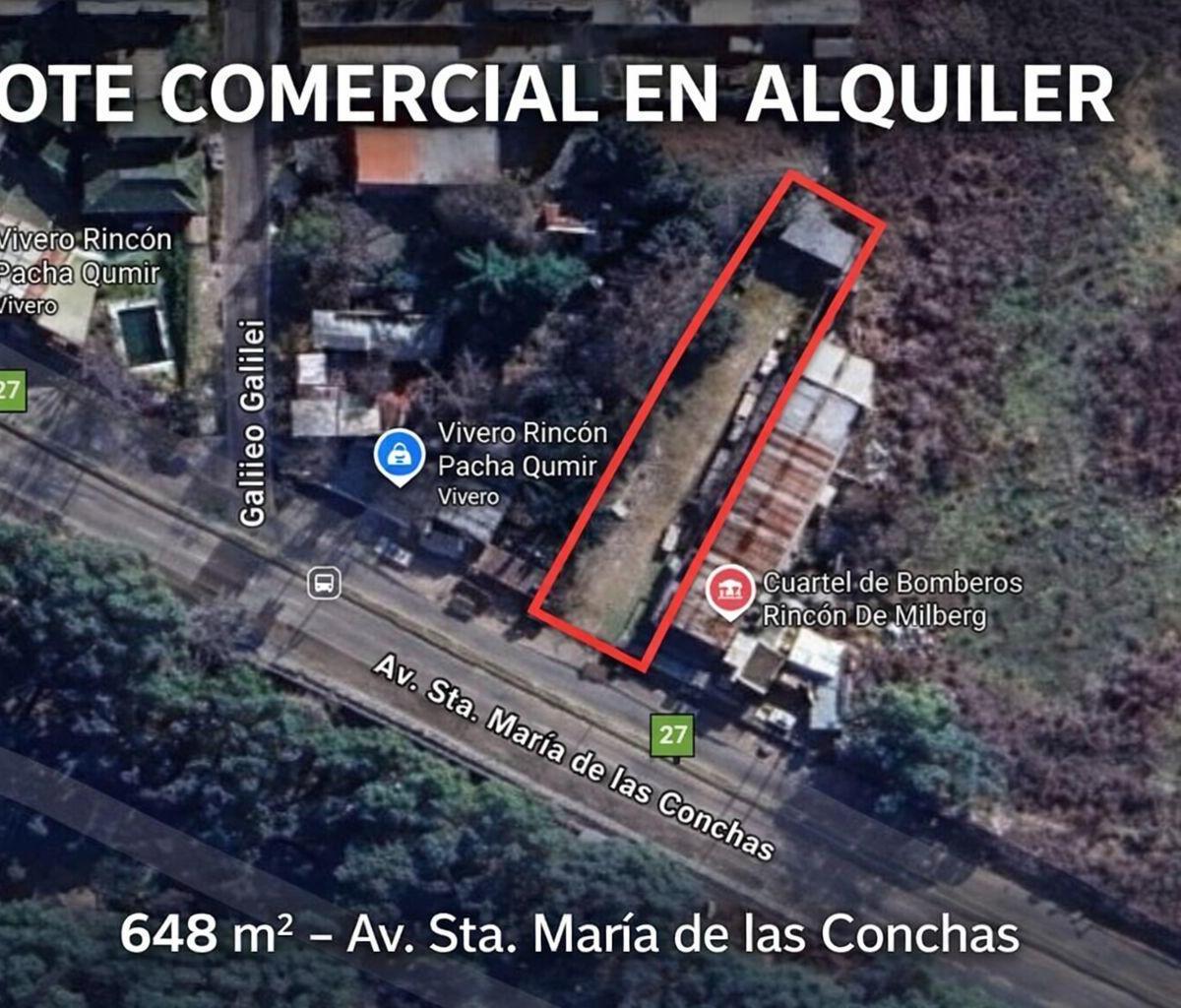 Av Santa Maria de las Conchas al 3700,  Rincón de Milberg, Tigre
