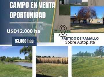 Campo · 53000m² · 2 Dormitorios · 1 Cochera · Campo - Villa Gral Savio Ex Sanchez
