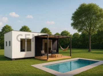 Departamento · 35m² · 2 Ambientes · 4 Cocheras · Venta de Modulo (Quincho Moderno) con Piscina