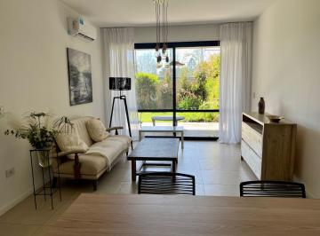 Departamento de 2 ambientes, Escobar · Departamento Dos Ambientes con Galeria Parrilla y Jardin
