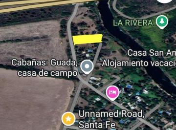 Terreno · 1200m² · Terreno Frente Al Río con Conexión a Dos Calles