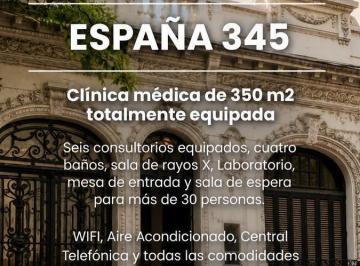Oficina comercial · 350m² · 18 Ambientes · Inmejorable Clinica en Alquiler Amoblada en Pleno Centro