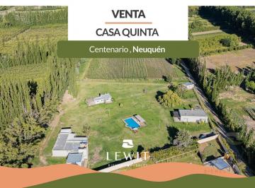 Quinta vacacional · 432m² · 6 Ambientes · 2 Cocheras · Venta Quinta 5 Ha con Casa Principal y 3 Departamentos con Pileta en Centenario Neuquen