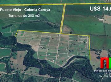 Terreno , Colonia Caroya · ¡Inversión Segura en Colonia Caroya!