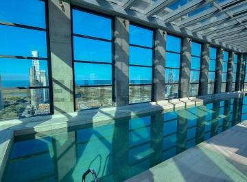 Departamento · 32m² · 1 Ambiente · Venta Monoambiente Divisible a Estrenar Piso 19 Vista Panoramica en Torre Huergo 475 con Amenities a