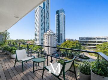 Departamento · 190m² · 3 Ambientes · 1 Cochera · Exclusivo Piso Reciclado Premium Sobre Av F. Alcorta. Vista Plena a Plazas.