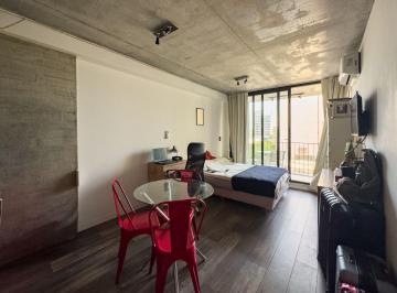 Departamento de 1 ambiente, Rosario · Monoambiente Amoblado de Diseño Industrial en Alquiler en San Juan 2312