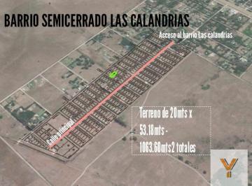 Terreno · 1063m² · Terreno en Venta - 1063.60 m² - Coronel Brandsen