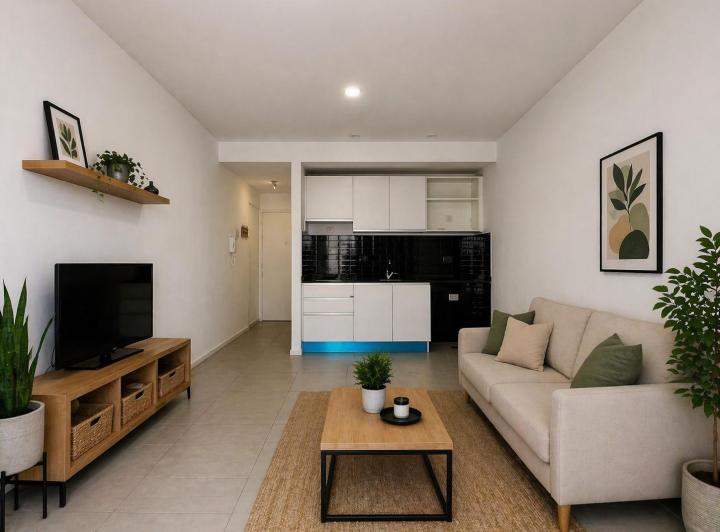 Departamento · 27m² · 1 Ambiente · 1 Cochera