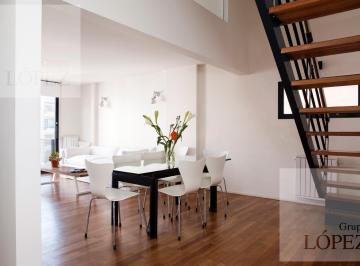 Departamento · 78m² · 3 Ambientes · Venta Departamento Dúplex, Las Cañitas 2 Dorm. Moderno y Luminoso, Balcón Apto Credito