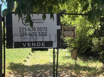 Terreno · 360m² · Excelente Lote Para Inversion y Desarrollo Multifamiliar en Tolosa, La Plata