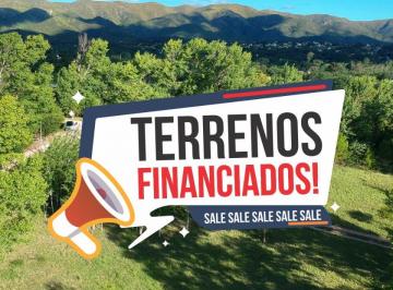 Terreno en Venta   · Terrenos Financiados a 100 m de Rn38 en Villa Giardino, Cordoba - Cuotas de Usd 500!