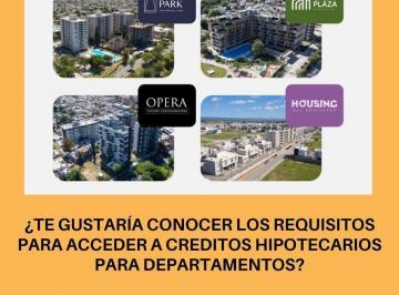 Departamento · 58m² · 3 Ambientes · Venta Dpto de 1 Dorm Apto Credito Hipotecario Banco Nacion