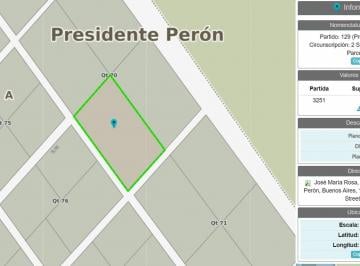 Terreno · 29185m² · Gran Lote de 29185 m² Venta B° El Ministro, Presidente Perón