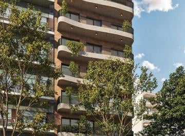 Este tres ambientes cuenta con un living comedor integrado y cocina moderna, aco · Departamento de Tres Ambientes en Venta en Construcción