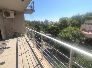Departamento de 1 ambiente, Colegiales · Moderno Monoambiente Divisible Todo Al Frente a Balcón Aterrazado. - Apto Prof - Categ.