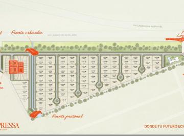 Terreno · 480m² · Terreno Venta de Pozo Barrio Privado La Cipressa Leloir