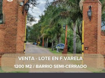 Terreno · 2400m² · Venta Lote 2400 m² Fcio. Varela