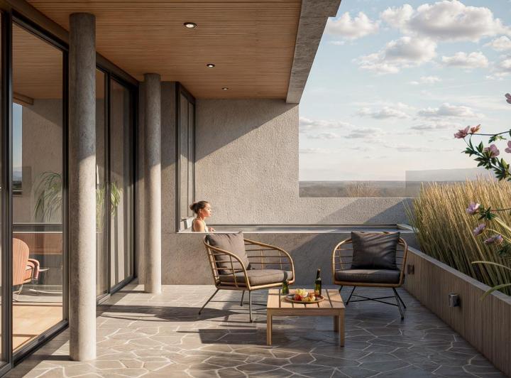 Departamento · 128m² · 5 Ambientes · 1 Cochera