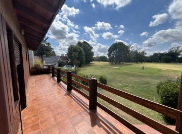 Casa · 250m² · 5 Ambientes · 3 Cocheras · Venta y Alquiler - Casa en Hebraica Pilar - 3 Dorm. con Vista Al Golf