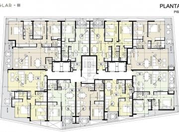 Departamento · 45m² · 2 Ambientes · Apartamento - Playa Brava