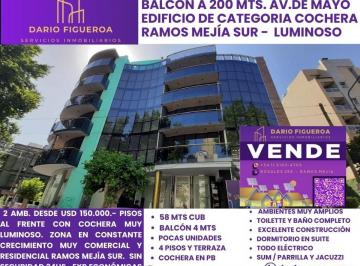 Departamento de 2 ambientes, La Matanza · Departamento en Venta de 2 Amb con Cochera y Balcon en Ramos Mejia