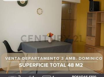 Departamento · 47m² · 3 Ambientes · Venta Departamento 3 Ambientes V. Dominico
