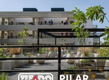 Departamento · 91m² · 4 Ambientes · 2 Cocheras · Departamento 4 Ambientes con Jardin y Parrilla en Venta en La Lonja, Pilar, Zona Norte