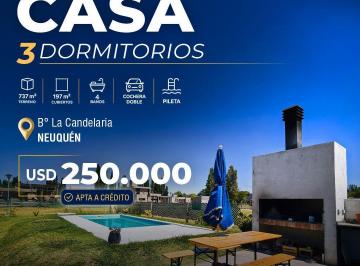 YPR-YPR-127_2 · Venta Casa 3 Dorm. Apta a Crédito | B° Cerrado La Candelaria | Neuquén