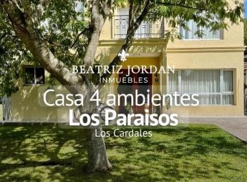 Casa · 180m² · 4 Ambientes · 2 Cocheras · Casa 4 Ambientes en Venta, Barrio Los Paraisos, Los Cardales