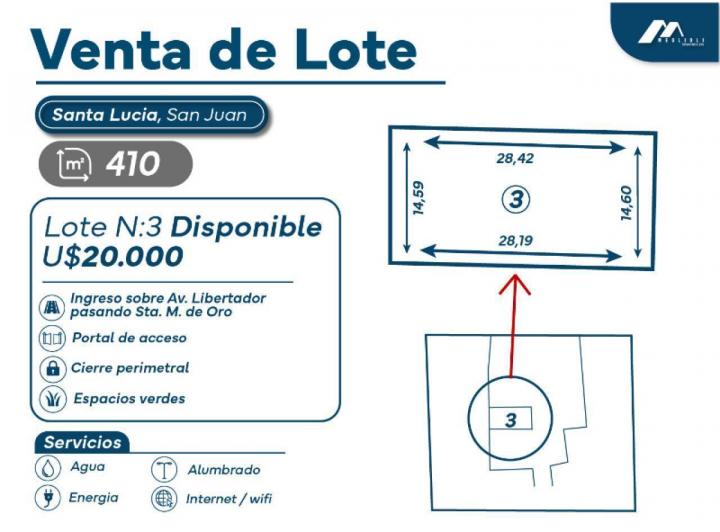 Terreno · 410m²